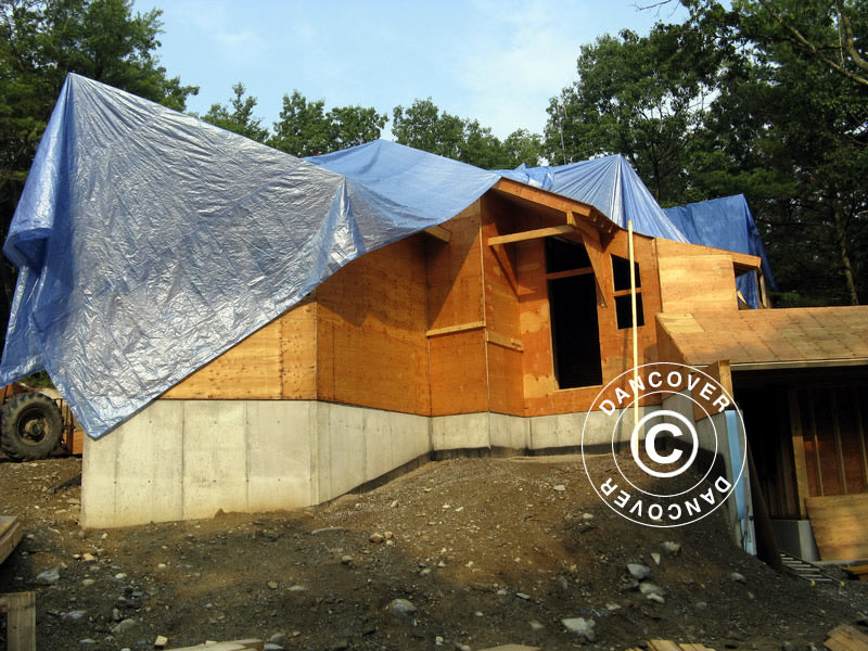 Brezentas 3x10m, PE 250g/m², Mėlyna