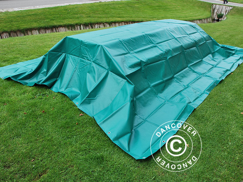 Lona 6x8m, PVC 570g/m², Verde