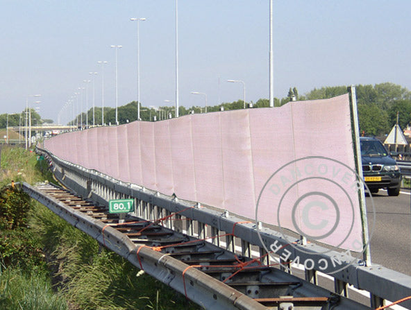 Žogu segums 1,76x3,41m, PE 150g/m², Balts