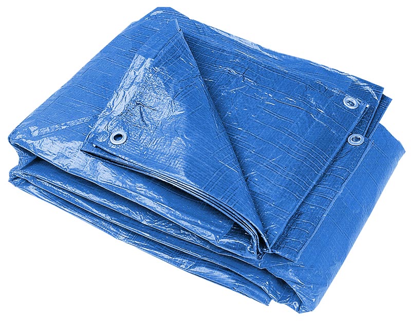 Lona 10x20m, PE 250g/m², Azul