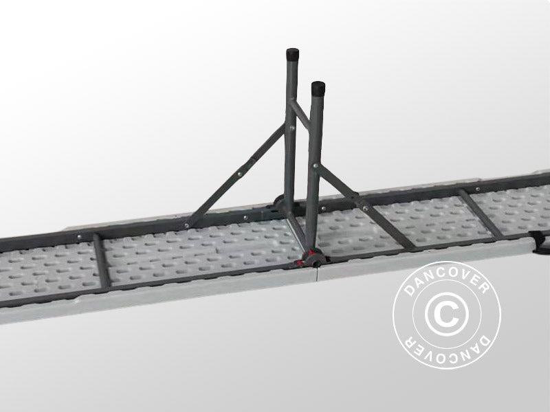 Saliekams Sols 244x30x43cm, Gaiši pelēks (25 gab.)