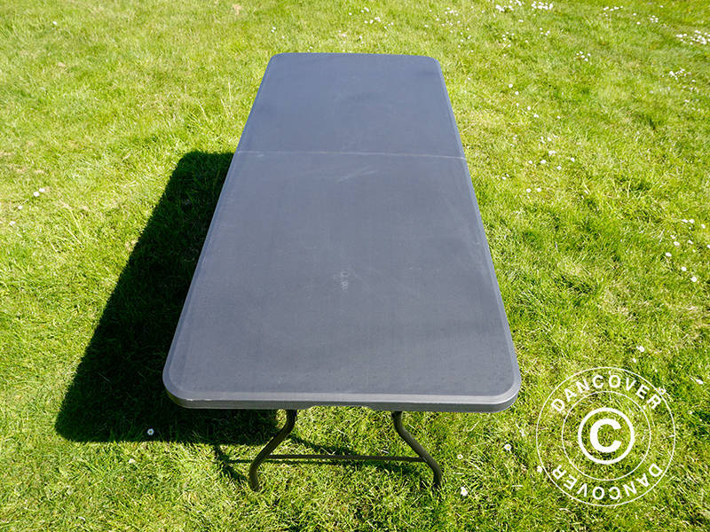 Klapptisch 180x74x74cm, schwarz (1 St.)