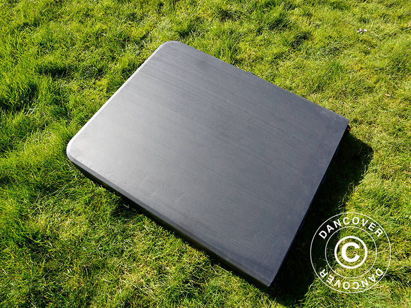 Klapptisch 180x74x74cm, schwarz (1 St.)