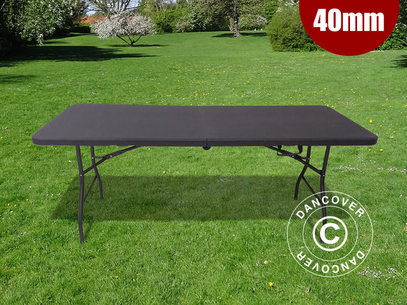 Klapptisch 180x74x74cm Schwarz – Große Auswahl bei Dancover