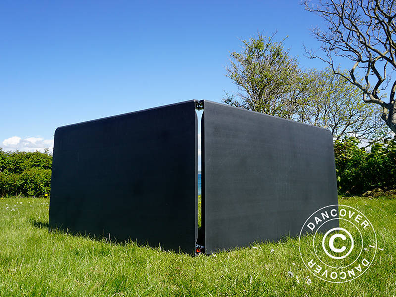 Klaptafel 240x76x74cm, Zwart (10 st.)