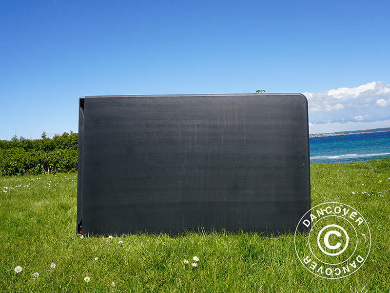 Klaptafel 240x76x74cm, Zwart (10 st.)