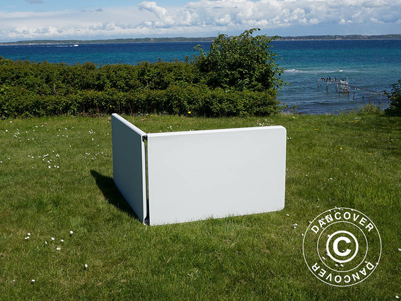 Klapptisch 240x76x74cm, Hellgrau (1 St.)