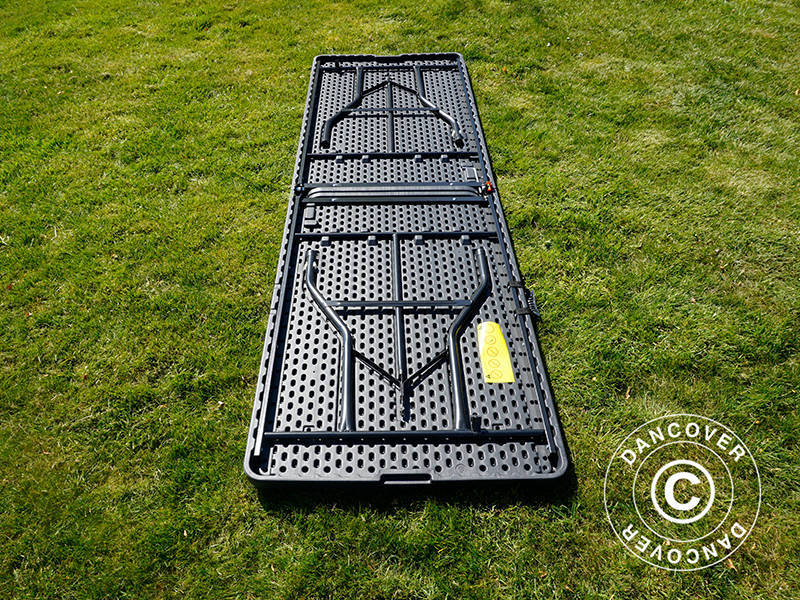 Klapptisch 240x76x74cm, schwarz (1 St.)