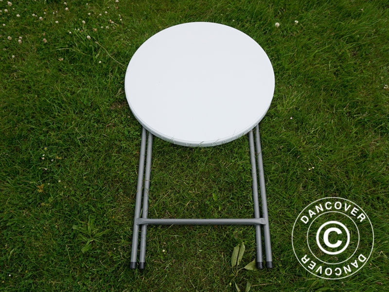 Table de bar ronde PRO Ø80cm, Gris clair