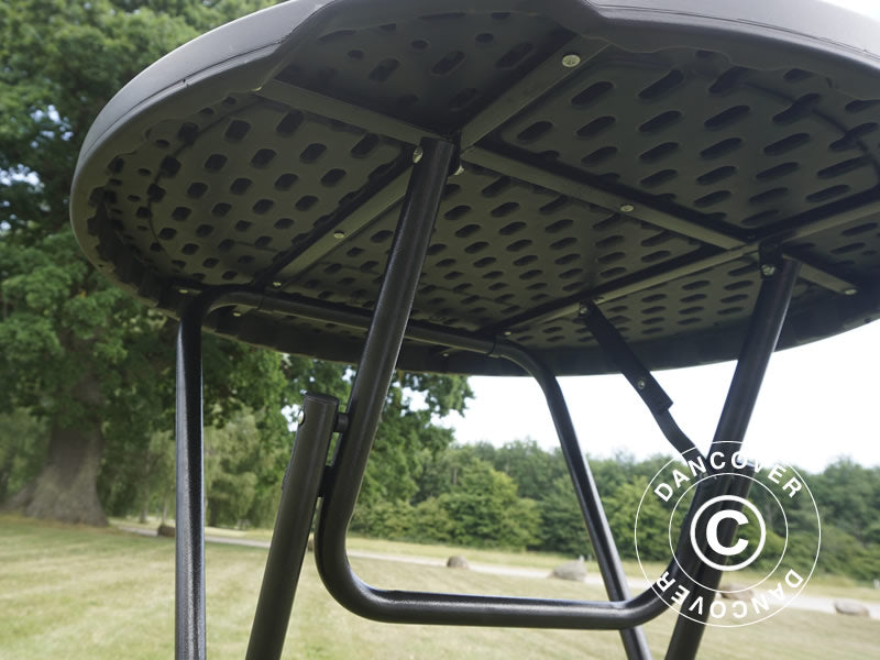 Round Bar Table PRO Ø80x110 cm, Black