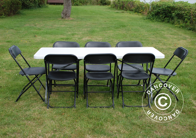 Folding Chair 44x44x80 cm, Black, 24 pcs.