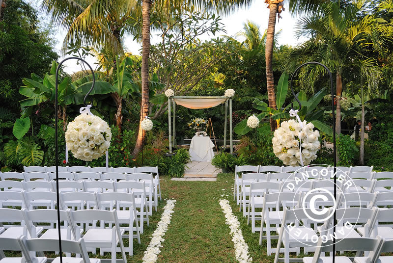 Klappstuhl 44x46x77cm, Weiß, 24 St.