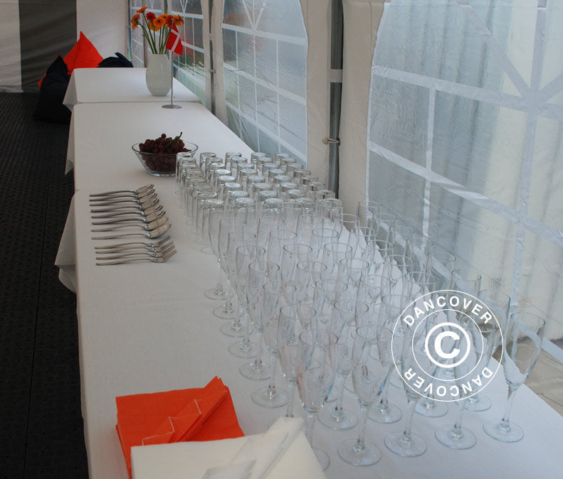 Tischdecke 183x76x20cm, Weiß