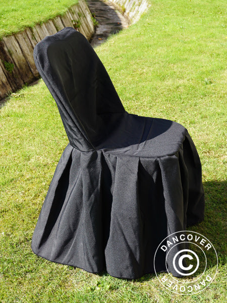 Chair cover for 48x43x89 cm chair, BLACk