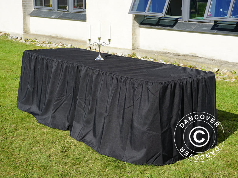 Tablecloth 244x76x74 cm, Black ONLY 2 PCS. LEFT