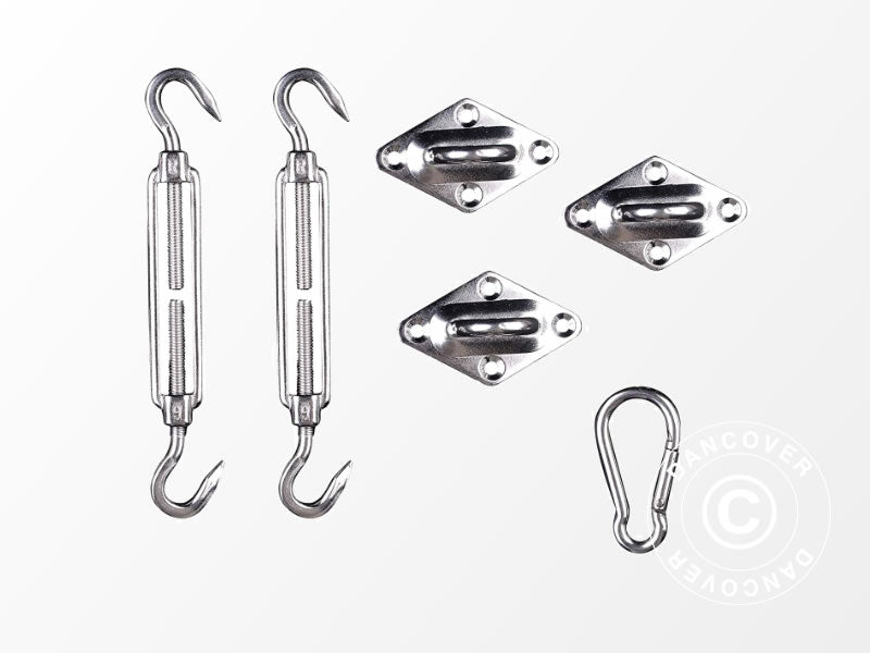 Vela da sole 3,6x3,6x3,6m, Triangolare, Sabbia