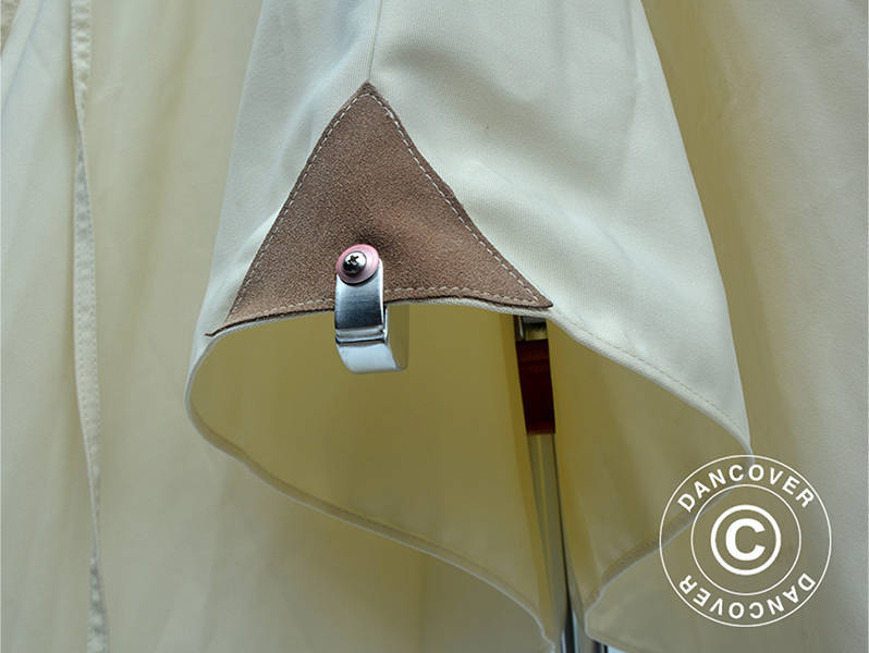 Freiarm-Sonnenschirm Antigua, 3x4m, Sand