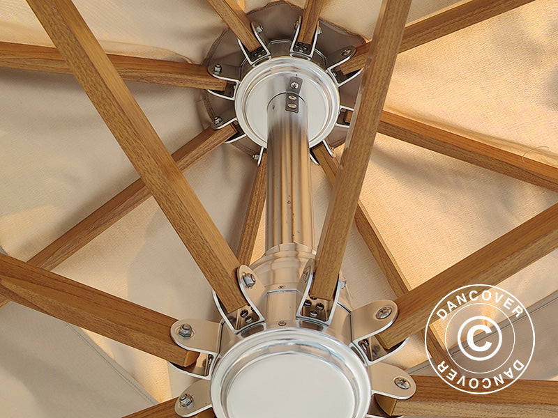 Cantilever parasol Antigua, 3x4 m, Sand