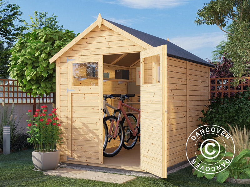 Casetta in legno, Bertilo Sylt 3, 1,8x2,38x2,25m, 4,28m²