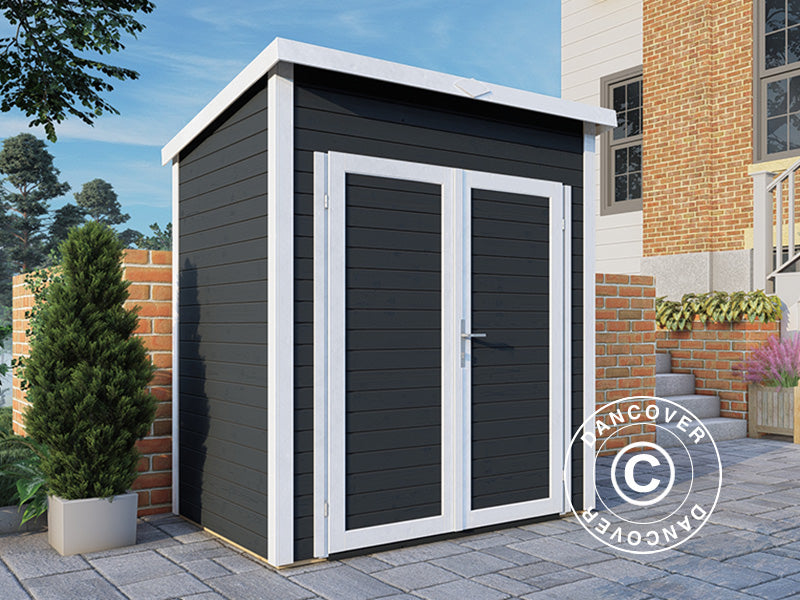 Wooden Shed, Bertilo Timmo 1, 1.81x1.21x2.11 m, 2.19 m², Anthracite