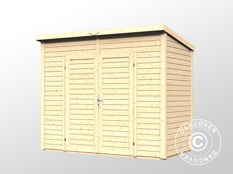 Wooden Shed, Bertilo Timmo 2, 2.44x1.21x2.11 m, 2.95 m²
