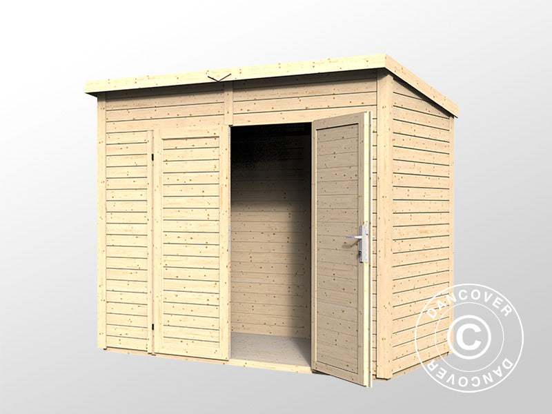 Wooden Shed, Bertilo Timmo 2, 2.44x1.21x2.11 m, 2.95 m²