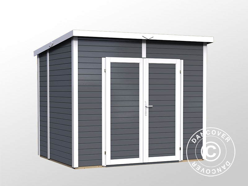 Wooden Shed, Bertilo Timmo 4, 2.39x1.81x2.1 m, 4.32 m², Anthracite