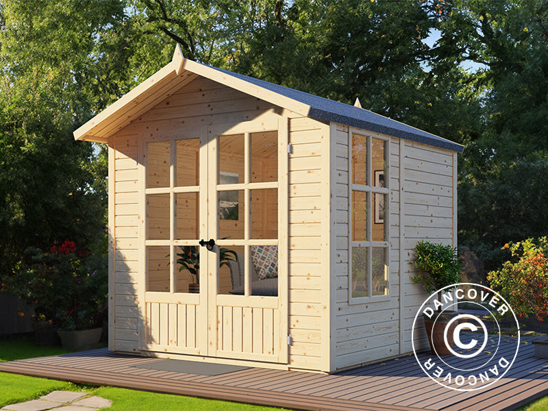 Gartenhaus, Bertilo Melrose, 2,02x2,07x2,15m, Natur