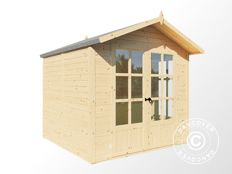 Gartenhaus, Bertilo Melrose, 2,02x2,07x2,15m, Natur