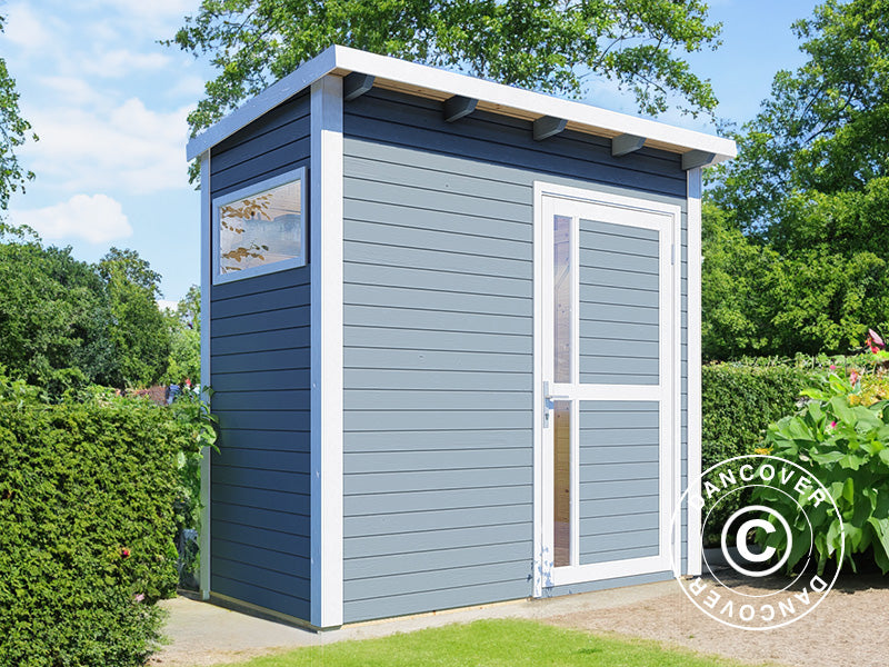 Wooden shed, Bertilo Pentus 1, 2.34x1.15x2.33 m, 2.55 m², Grey
