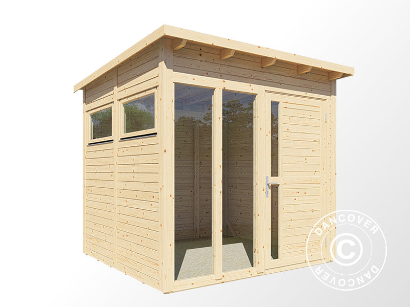 Gartenhaus, Bertilo Pentus 2O, 2,26x2,34x2,33m, Natur