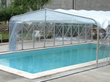 Pool cover tunnels