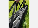 Opbevaringstaske til teltrør, 230x20x30 cm, 4 håndtag, sort