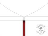 Infill sammanslutningspaneler för FleXtents® PRO snabbtält 4m serie, Röd, 2 delar.