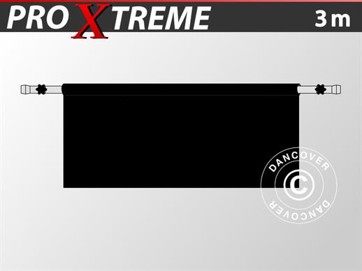 Halvvæg til FleXtents PRO Xtreme, 3m, Sort