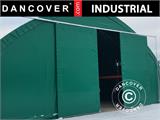 Skydeport 3,5x3,5m til telthal/rundbuehal 12m, PVC, Grøn