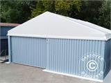 Skyveport til industrielle telthaller Steel, 4,7x3,5m, metall, grå