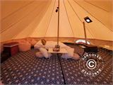 Lavvo teltmatte til 5m TentZing® telt, 2 stk., Blå/Hvit