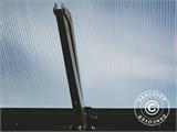 Ventilationsfönster med automatisk öppnare för växthus Strong NOVA 2,1m brett, Silver