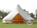Glampingtelt TentZing®, 6x6m, 8 Personer, Sand