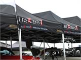 Baner z nadrukiem do namiotu ekspresowego FleXtents®, 3x0,2m