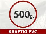 Partytelt SEMI PRO Plus 3x6m  PVC, Hvit 