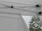 Vouwtent/Easy up tent FleXtents PRO Trapezo 3x6m Wit, inkl. 4 Zijwanden