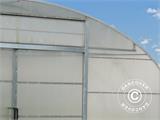 Invernadero túnel de tamaño comercial, 8,5x15x3,3m, Transparente