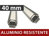 Estructura de aluminio para carpa automática FleXtents PRO 4x6m, 8 patas, 40mm