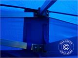 Tente pliante FleXtents Xtreme 50 3x3m Bleu, avec 4 cotés