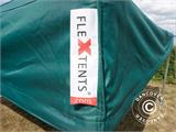 Carpa plegable FleXtents Xtreme 50 3x3m Verde, Incl. 4 lados