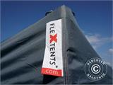 Vouwtent/Easy up tent FleXtents PRO 3x3m Grijs