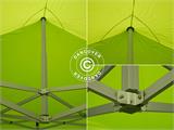 Vouwtent/Easy up tent FleXtents Xtreme 50 3x3m Neon geel/groen, inkl. 4 Zijwanden