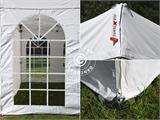 Vouwtent/Easy up tent FleXtents PRO Vintage Style 3x6m Wit, inkl. 6 Zijwanden